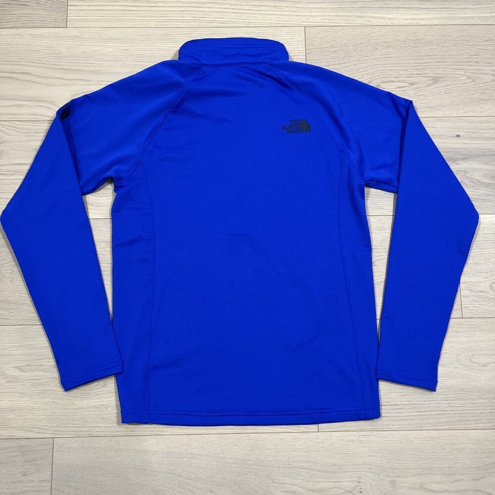 The North Face Summit 1/2 Zip Crevasse Baselayer DotKnit Pullover Mens TNF Blue - Picture 11 of 12